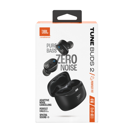 JBL TUNE BUDS 2 ブラック JBL Tune Buds 2 | True Wireless Noise Cancelling Earbuds